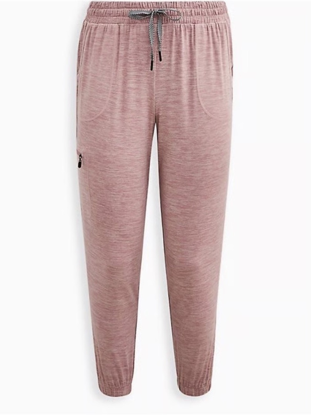 Torrid Happy Camper Pink Mauve Heather Jogger Size 4x - Picture 2 of 6